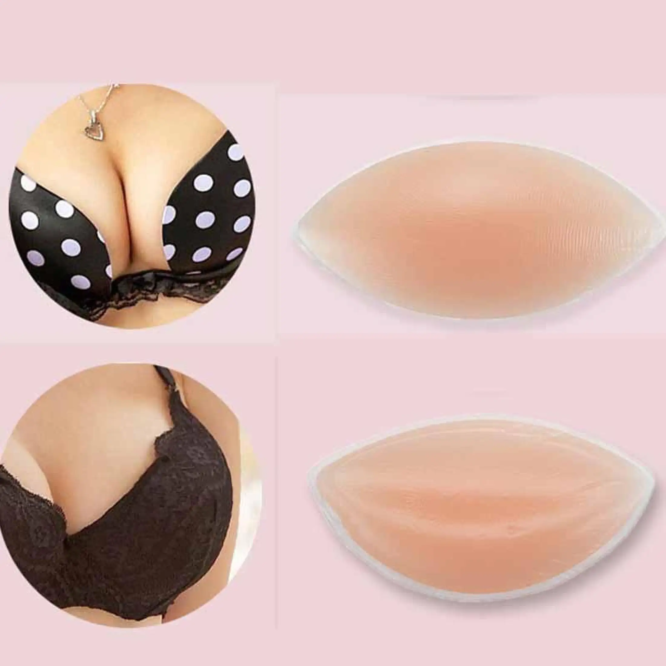 Sexy Women Breast Pads Silicone Bra Gel Invisible Inserts Breast Pads