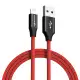 BlitzWolf AmpCore Trendy Turbo BW-MF9 2.4A Braided Lightning Charging Data Cable 3.33ft with MFi for  8 Plus X -. 