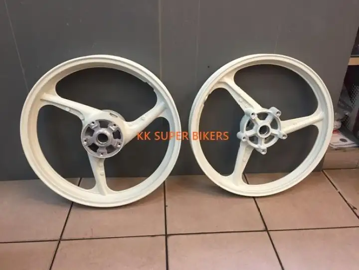 Sport Rim Enkei 3 Batang Oren Original Moto Motorbikes On Carousell