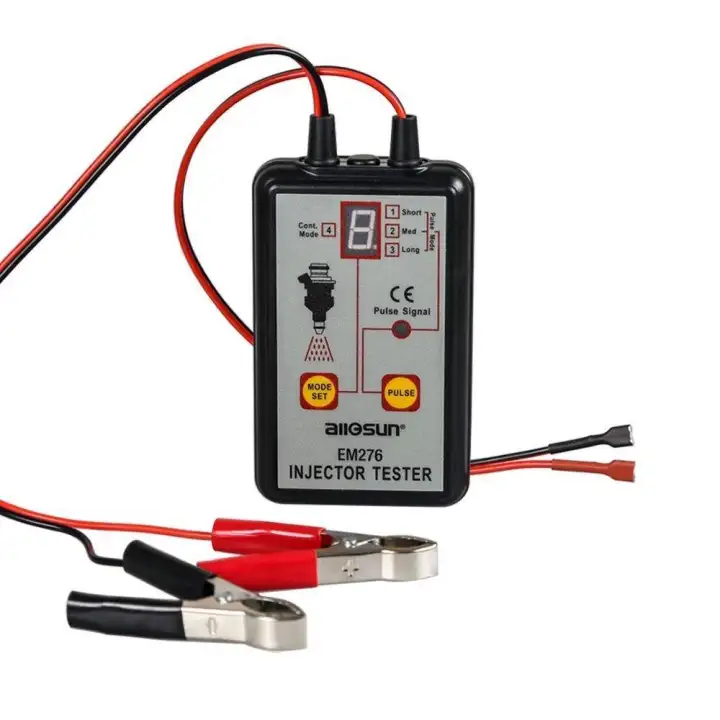 EM276 Automotive Durable Injector Tester 4 Pluse Modes Powerful Fuel System Diagnostic Scan Tool -