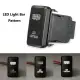 1 pcs 12V LED Fog Work Indicator Light Push Button Switch For Toyota Landcruiser Prado [Led Light Bar] - LED Light Bara. 