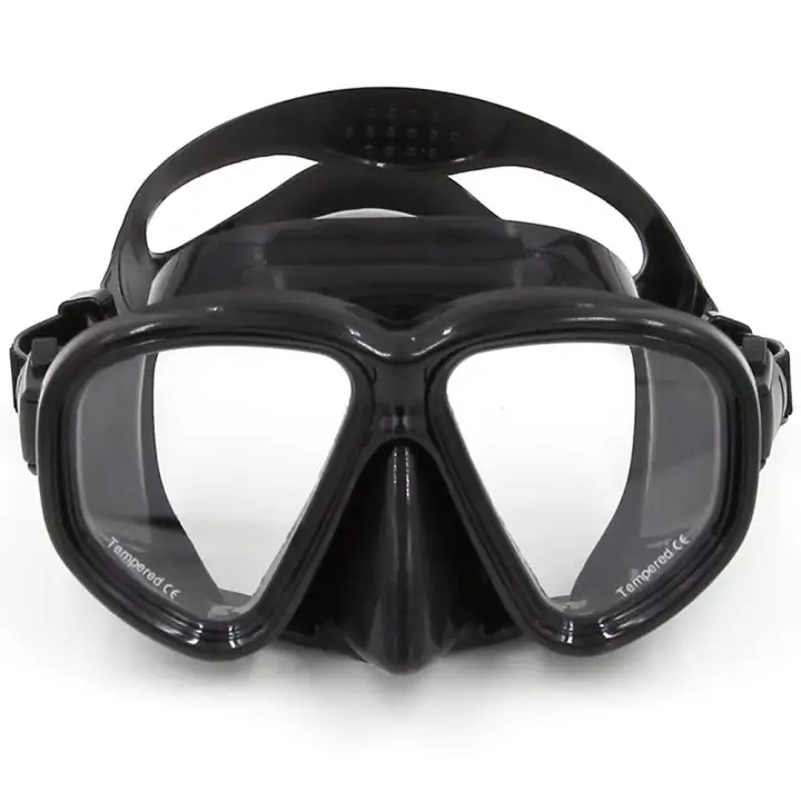 【Ready Stock】Diving Mask Goggles Swimming Diving Snorkeling Glass Equipment  Toughened Tempered Glass