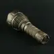 1Pcs Sand New Silver Color Convoy L2 DIY 18650 / 26650 Battery Extension Tube Flashlight Body Host Without LED and Driver - Sand Color. 