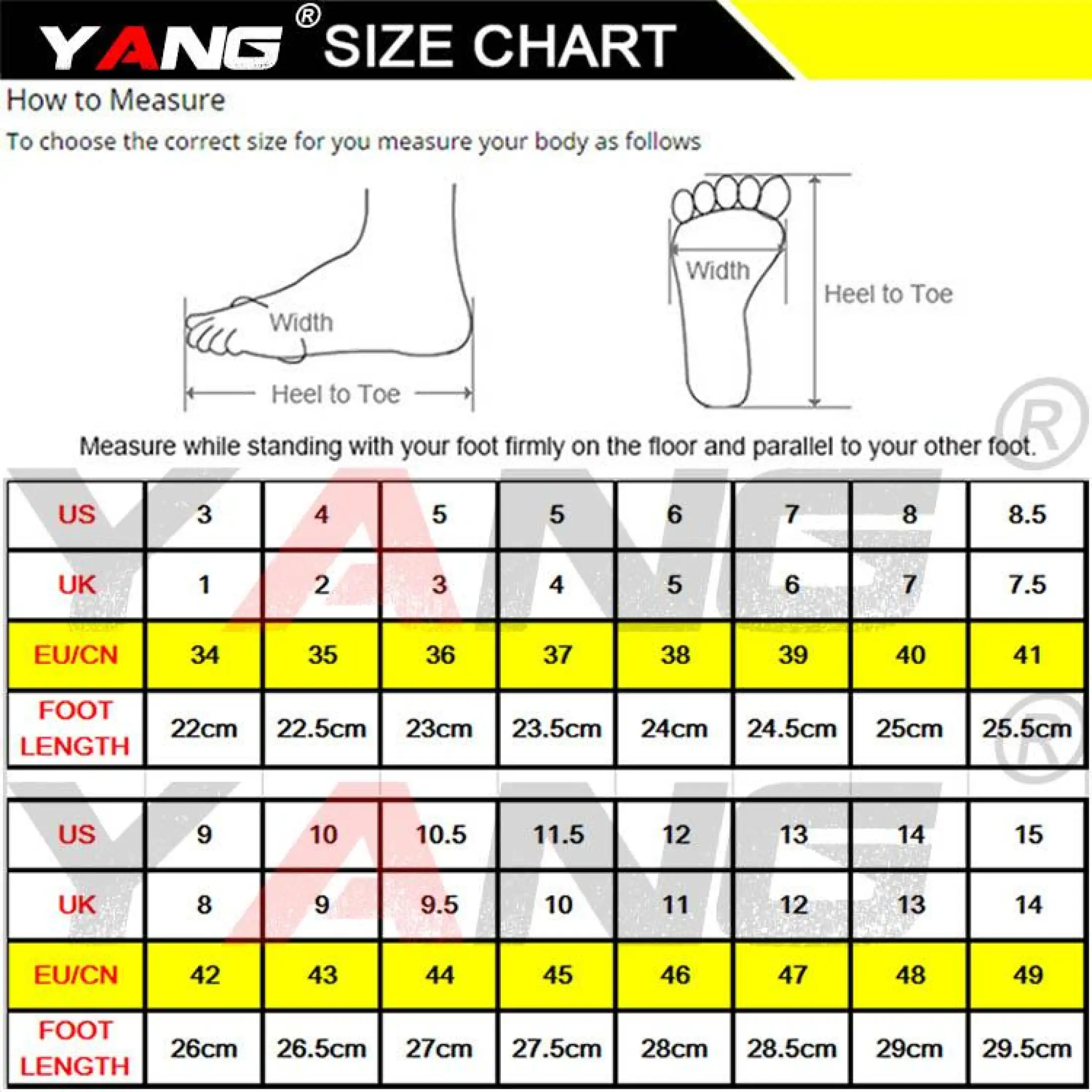Size Chart Converse Malaysia
