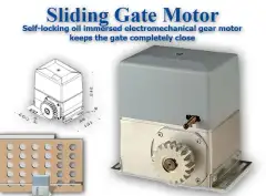 GFORCE Heavy Duty Auto gate Sliding AC Motor Brand -1000K  Lazada