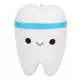 Fashion Cute Teeth Soft Squishy Phone Charms Super Slow Rising Ballchain Kid Toy Blue. 