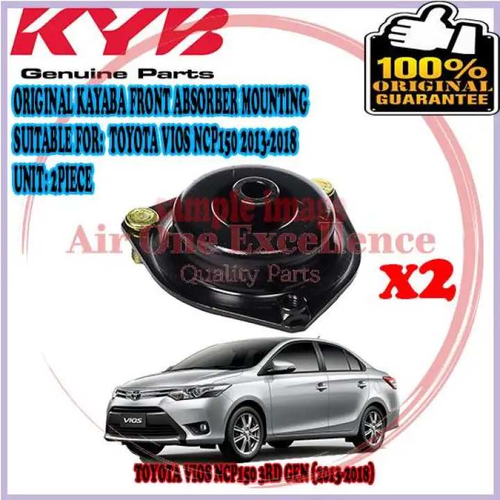 Kyb Front Absorber Mounting For Toyota Vios Ncp 150 Year 13 18 Sm3003f 1 Pair Kayaba Ncp150 Lazada