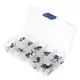 145pcs C0035 SMD 0.47 to 470uF Electrolytic Capacitors Assortment Kit, 10 Values - b. 