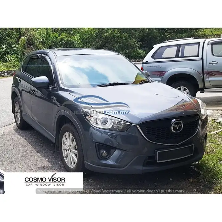 4u201dInch Mazda CX-5/CX5/CX 5 Door Visor / Window Visor For Year 2012 - 2016