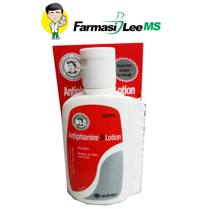 Antiphlamine S Lotion 100ml With Accupressure Container For Massage Exp 06 2022 Lazada