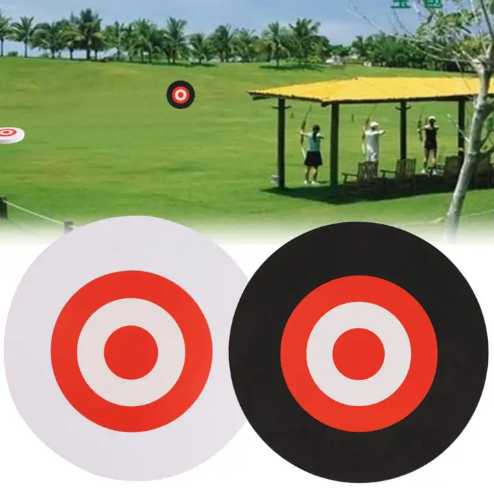 EVA Arrow Permium Target Foam Board Self Healing Bow Moving Shooting Practice Hunting - white