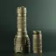 1Pcs Sand New Silver Color Convoy L2 DIY 18650 / 26650 Battery Extension Tube Flashlight Body Host Without LED and Driver - Sand Color. 