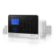 Digoo DG-HAMA All Touch Screen Alexa Version 433MHz GSM&WIFI DIY Smart Home Security Alarm System Kits - Black (black). 