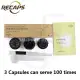 Recaps Nespresso Reusable Capsules Refillable. 