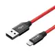 BlitzWolf AmpCore Trendy Turbo BW-MF9 2.4A Braided Lightning Charging Data Cable 3.33ft with MFi for  8 Plus X -. 