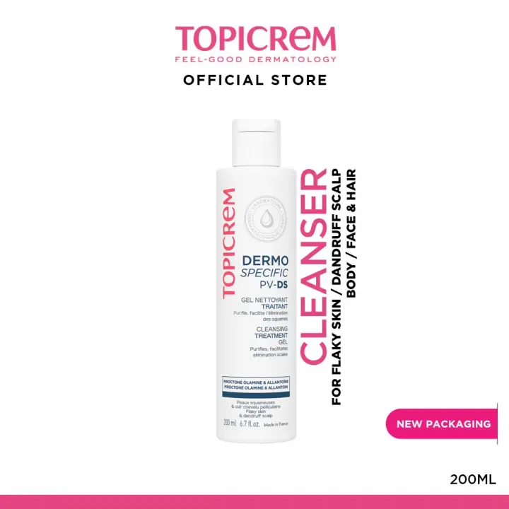 Topicrem Dermo Specific PV/DS Cleansing Gel 200ml