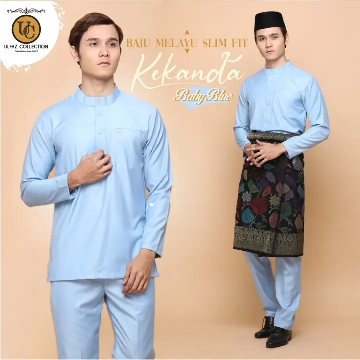 Baju Melayu Kekanda Baby Blue Lazada
