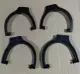 Replacement Repair Parts for Razer Barracuda X / 2.4G Wireless bluetooth Gaming Headset Hinge Buckle bracket Hinge Swivel Outer cups Headband rubber cushion. 