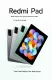 Used Phone Tablet Xiaomi Redmi Pad Android Tablet 6GB/128GB Global ROM Tablets Mi Pad 90Hz 10.61" 2K Display Helio G99 8000mAh Xiaomi Pad. 