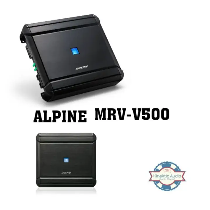 Alpine Mrv V500 4 Channel Mono Digital V Power Amplifier Lazada