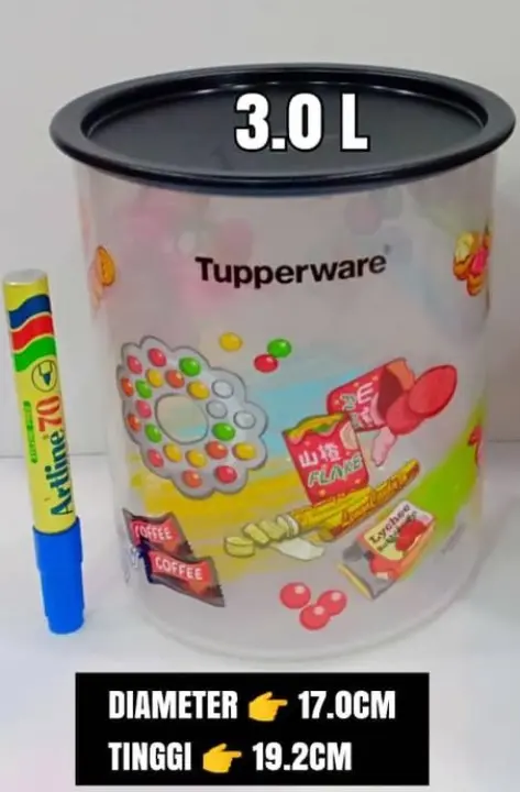 CHILDHOOD MEMORIES ONE TOUCH 3L TUPPERWARE