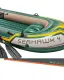 SEAHAWK 4 INTEX 68351  4-Person Inflatable Raft Rafting Boat Set With French Oars and High Output Hand Pump. 