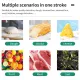 Digital Food PH Meter 0.00-14.00pH Temperature Dough Soil PH Tester Meat Cheese Bread Fruit Water Acidity Analyzer LCD Backlight. 