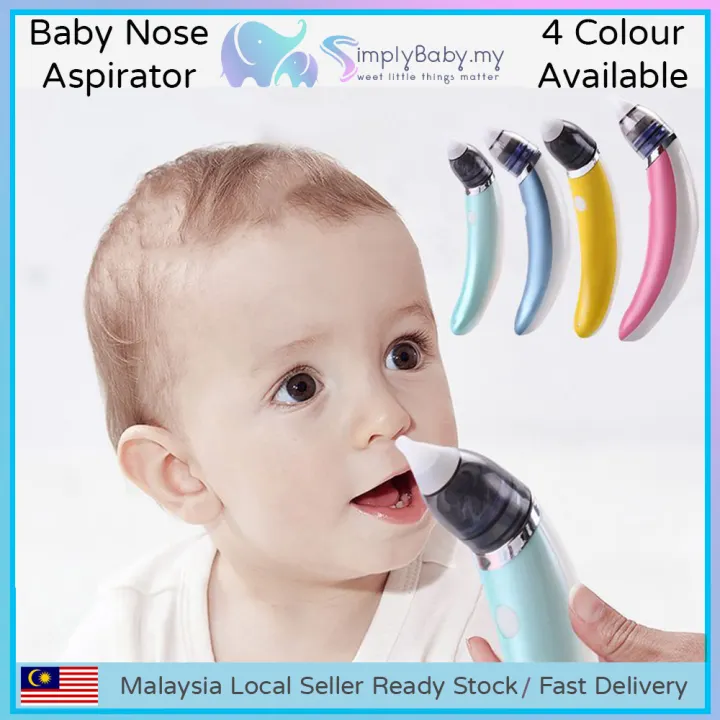 Simplybaby Electric Nose Nasal Aspirator Baby Nasal Care Nostril Mucus Cleaner Suction Sucker Penyedut Sedut Hingus Bayi Lazada