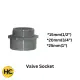 Palling Pipe Fitting Paip Connector Socket Elbow Tee Valve Socket Plug End Cap U Clip PT Socket PT Elbow 15mm 20mm 25mm. 
