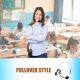 UHF Wireless Microphone Headset with Transmitter and Receiver, LED Digital Display Bodypack Transmitter Headset Mic-Matching headphones, lapel microphone, and rechargeable receiver with built-in 1/4 "teacher output, speech, interview, Vlog recording. 