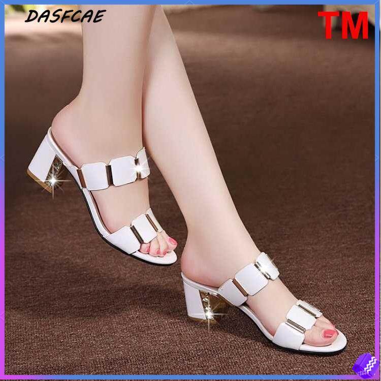 Kasut wanita xăng đan mùa hè đơn giản cho wanita xăng đan hàn quốc cho nữ gót giày xăng đan cao gót đế xuồng wanita xăng đan cao gót đế xuồng cho nữ xăng đan cao gót cho nữ giày cao gót giảm giá xăng đan nữ dép mát mẻ