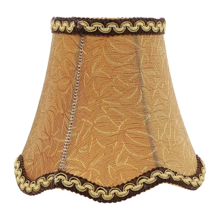 Chandelier Lamp Shades Fabric Cloth Clip On Light Cover Drum Shade Lampshade Bulb For Floor 13cm Lazada Ph Chandelier Lamp Shades Fabric Cloth, Brown Chandelier Lamp Shades