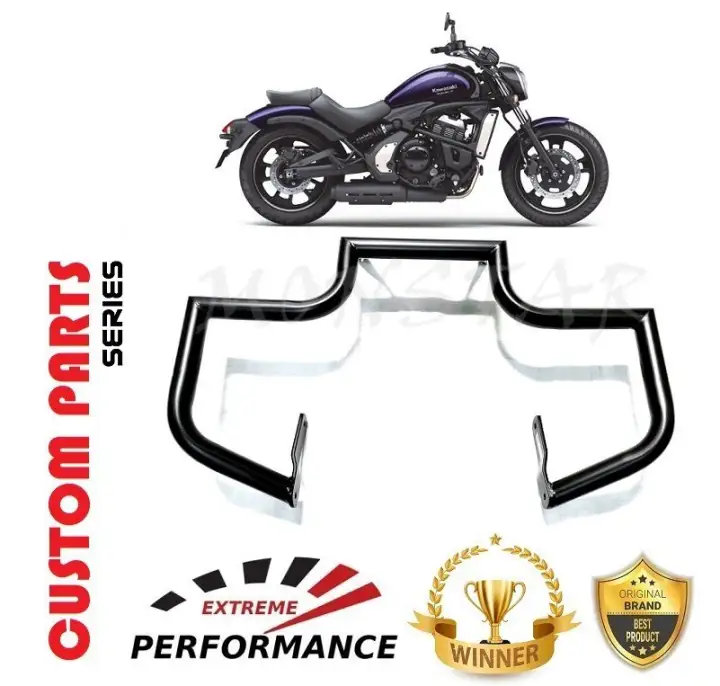 Vulcan S 650 Engine Guard Crash Bar EJM Custom Part Kawasaki Protect Safe vulcans vulcans650
