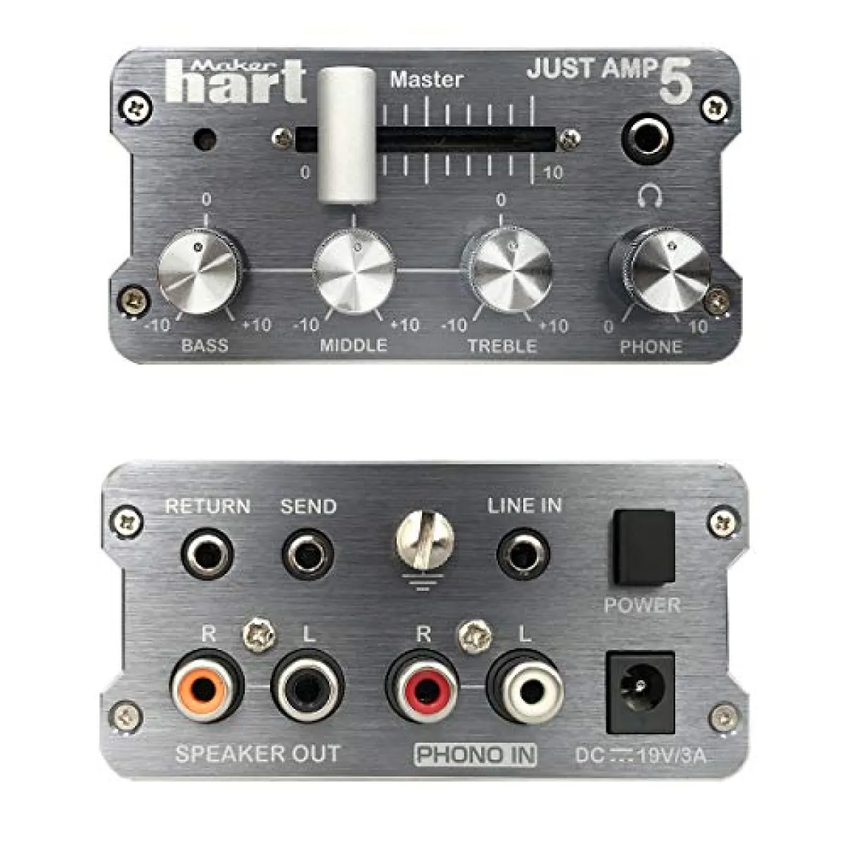 Maker Hart Just Amp 5 - Compact Integrated Amplifier with Phono 