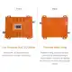 GSM/3G WCDMA 900/2100MHz Dual Frequency Dual LCD Display Mobile Phone Signal Booster Cell Phone Signal Repeater Signal Amplifier Set EU Plug (Orange). 