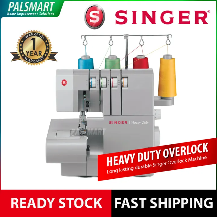 Singer Jahit Tepi Heavy Duty Overlocker 14sh754 14hd854 2 3 4 Threads Lazada