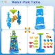 TEMI Water Table Waterfall Outdoor Toys for Kids Toddlers Boys Girls, Two-Sided Waterfall Tray Water Sand Activity Tables Outdoor Outside Toys. 