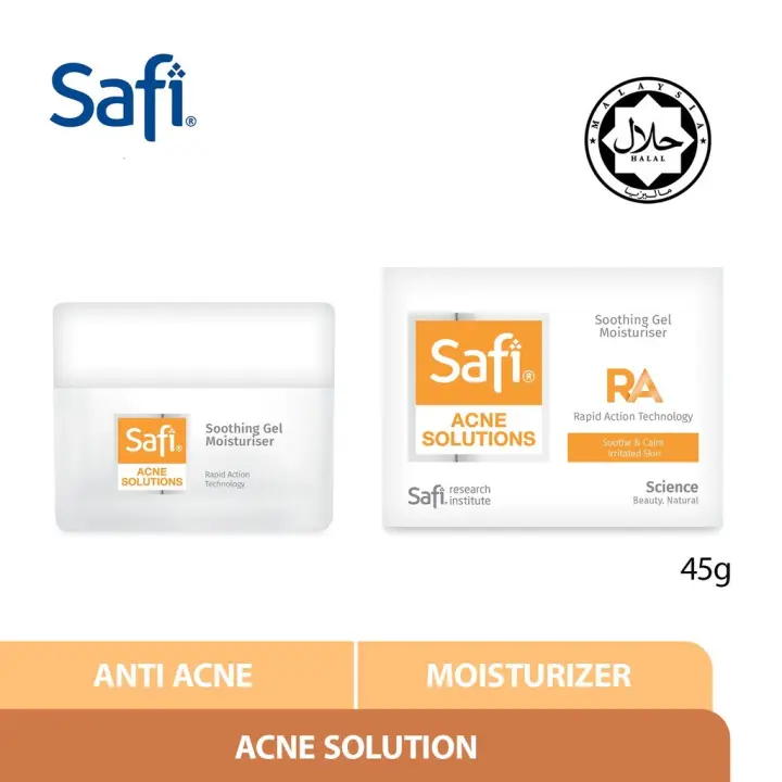 Safi Acne Solution Soothing Gel Moisturiser 45g Lazada