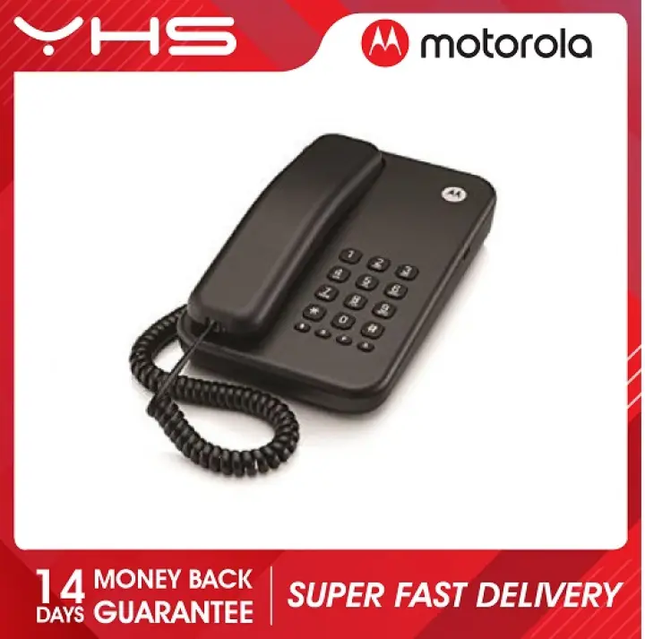 Best Deal Motorola Basic Telephone Single Line Corded Phone Ct100 Office Home House Tm Unifi Line Maxis Time Telephone Telepon Telefon Murah Rumah Lazada