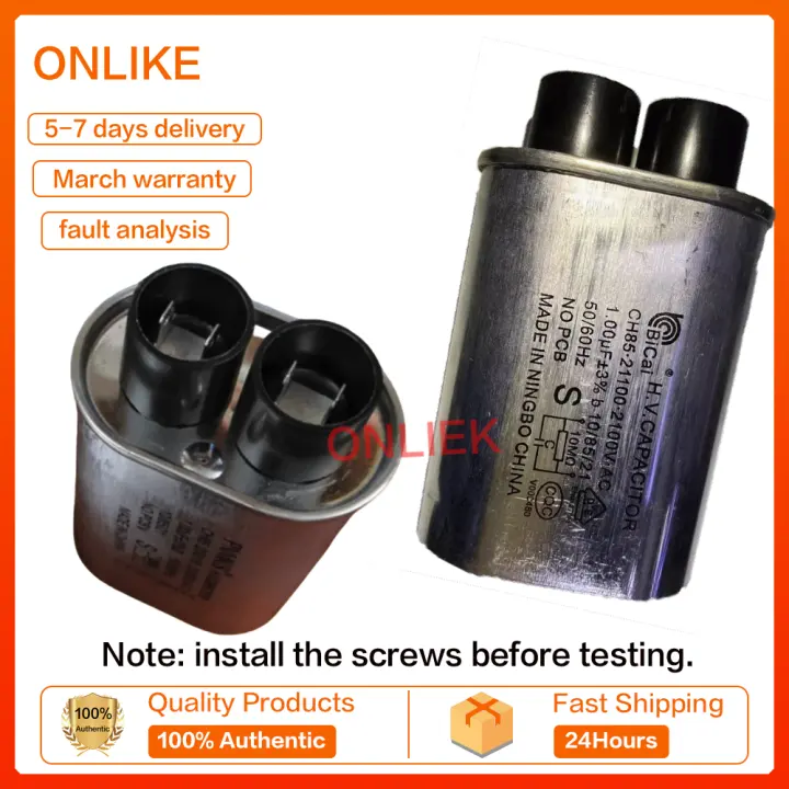 (0.95UF 2100V) R202ZS / R207EK SHARP CAPACITOR Microwave Oven HV Capacitor R-202ZS R-207EK R202 R207 202ZS 207EK