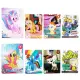 8MA46AF3H3 Original KAYOU My Little Pony Card Box Anime Rare Cute Twilight Sparkle Rainbow Dash Collection Transparent Flash Kids Gift. 