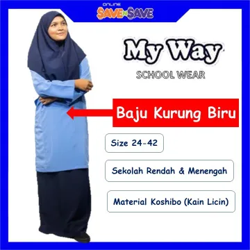 Beli baju kurung pengawas sekolah menengah Pada Harga Terendah 