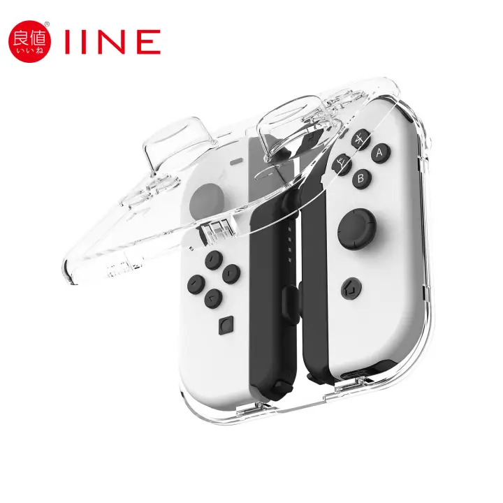 IINE Switch Joy-Con PC Case Visible Transparent Storage Box For Nintendo Switch Joy-Con