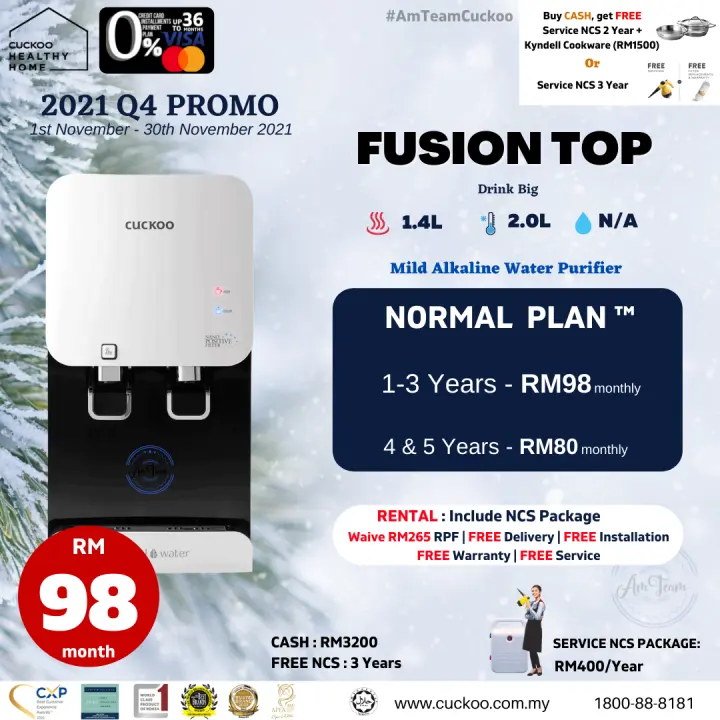 Cuckoo Fusion Top Lazada