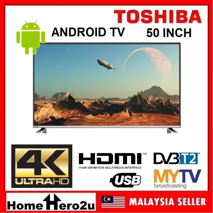 Toshiba 50u7880vm 50 Inch 4k Uhd Android Led Tv Homehero2u Lazada