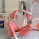 Korea Fashion Pyjamas Set Baju Tidur Perempuan Plus Size Women pajamas plus size wanita short sleeve comfy. 