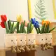 【Shanglife】Tulip Succulent Plants Plush Stuffed Decoration Toy Soft Decor Doll Potted Flowers Pillow for Girls Gift. 