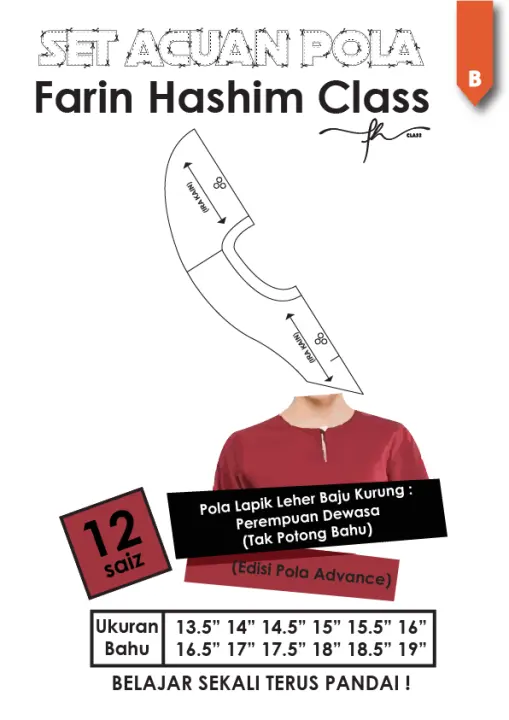 Pola Pakaian Pola Lapik Leher Baju Kurung Baju Kurung Moden Baju Kurung Kanak Kanak Pola Pakaian Pola Baju Lazada