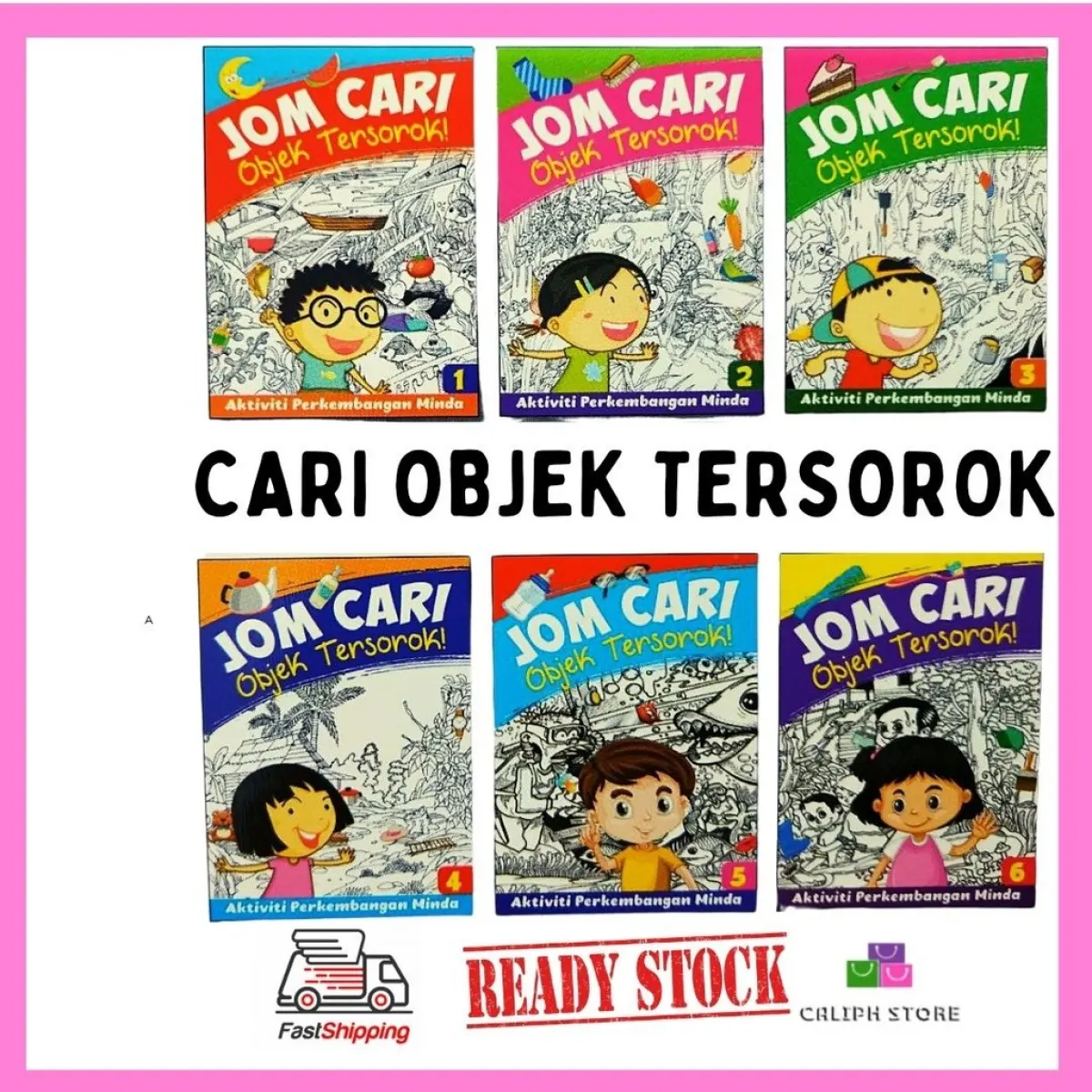 Buku Aktiviti Jom Cari Objek Tersorok Aktiviti Perkembangan Minda Cari Gambar Tersembunyi Aktiviti Masa Lapang Lazada