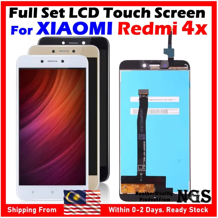ORI NGS Brand Full set LCD Touch Screen Compatible For XIAOMI Redmi 4x with Opening Tools